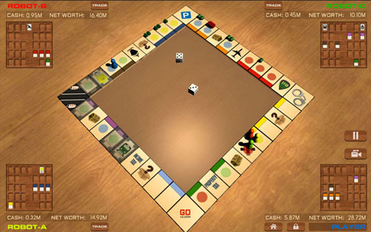 Different camera views